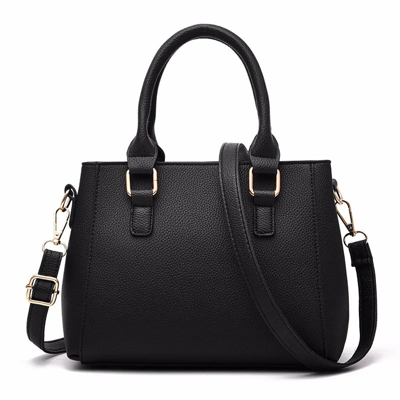 Women's Embroidered Leather Handbag