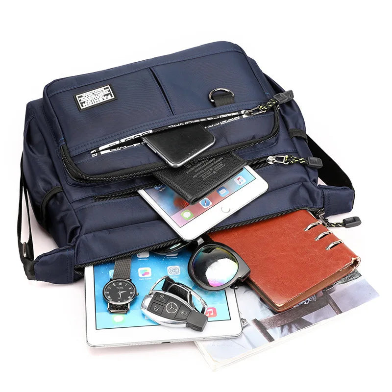 Men's Oxford Crossbody Messenger Bag