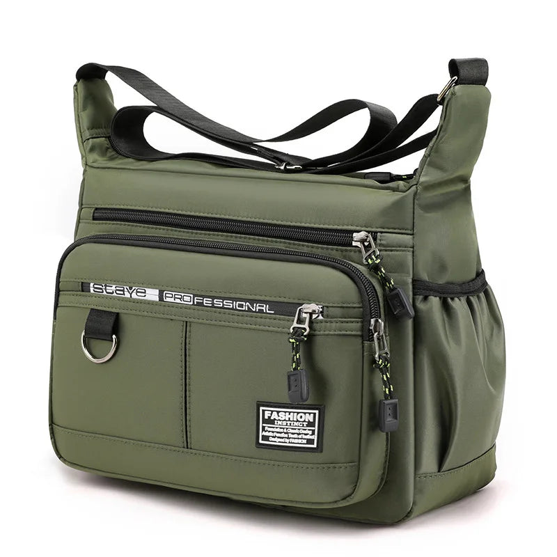 Men's Oxford Crossbody Messenger Bag