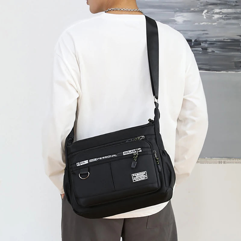 Men's Oxford Crossbody Messenger Bag