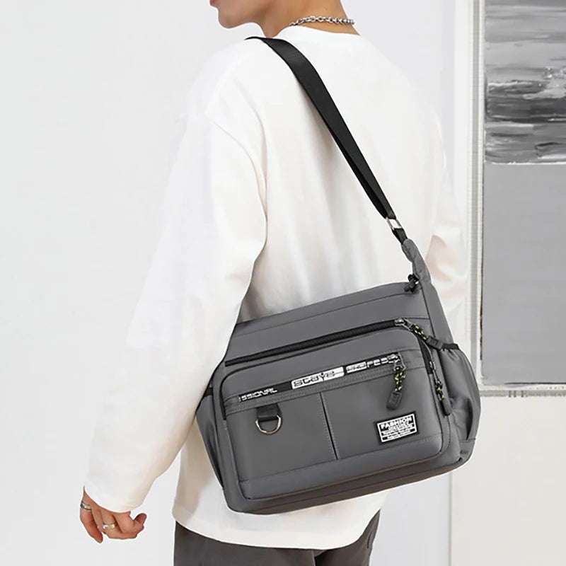 Men's Oxford Crossbody Messenger Bag